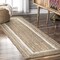 Nuloom Rikki Coastal Braided Jute Area Rug 2ft 6in x 6ft TADR04A-2606 - alternate 1